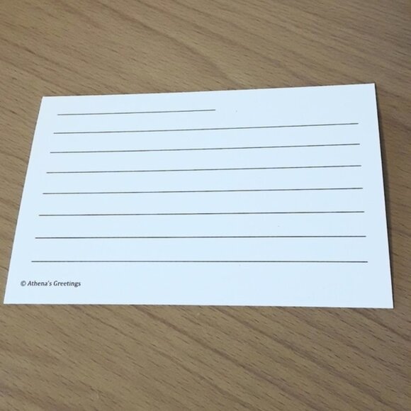 Unique Custom Printed Thank You Cards | Owl - Picture 3 of 8